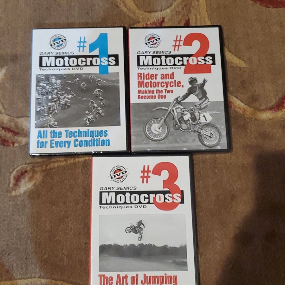 Gary Semics Motocross Techniques DVD 1-3